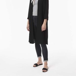 Riva Basics Longline Chiffon Cardigan